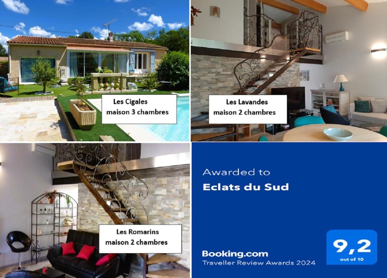 Eclats Du Sud Hebergements "Les Lavandes" Ou "Les Romarins" Meubles De Tourisme Classes 3 Etoiles Auriol Exterior photo